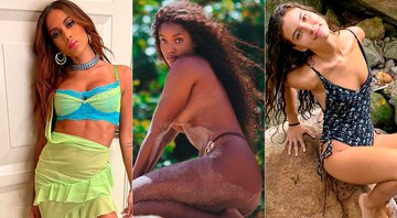 Anitta, Alanis Guillen e Iza encabeçam a lista das mulheres mais sexy do mundo - Foto: Reprodução/ Instagram@anitta/ @carolcaminha e @alanissguillen