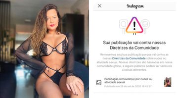 Geisy Arruda reclamou após ter foto ousada censurada no Instagram - Foto: Reprodução/ Instagram