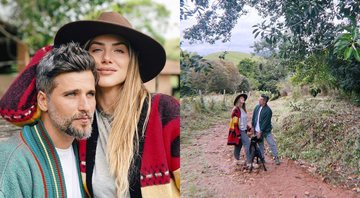 Giovanna Ewbank e Bruno Gagliasso aparecem em fotos cotidianas no campo - Foto: Reprodução / Instagram
