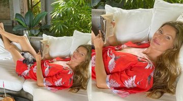 Gisele Bündchen revela seus livros favoritos e comenta sua relação com a leitura - Foto: Reprodução / Instagram