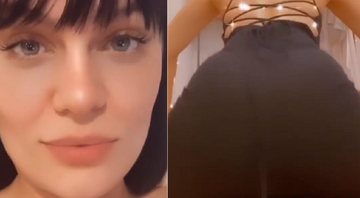 Jessie J comemora separação definitiva de Channing Tatum com vídeo rebolando na web - Reprodução/Instagram