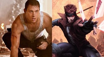 Channing Tatum viverá o mutante Gambit no filme solo do mutante - Foto: Montagem