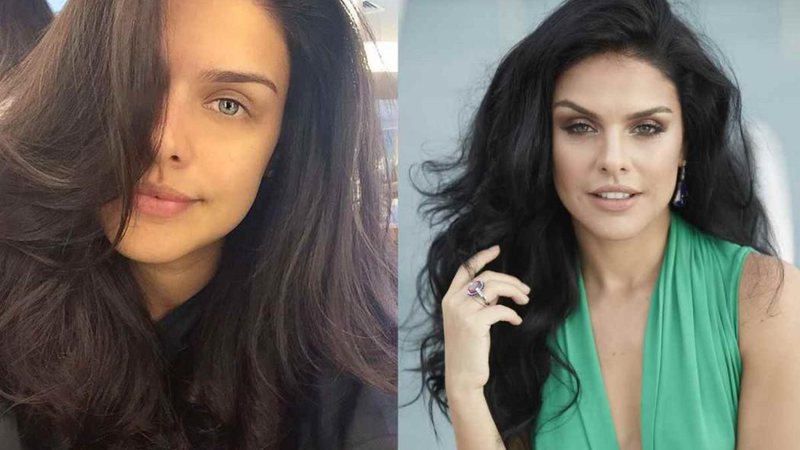 O antes e depois de Paloma Bernardi - Foto: Instagram/Juliana Coutinho