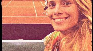Carolina Dieckmann assiste a jogo de Rafael Nadal no Rio Open - Foto: Reprodução/Instagram