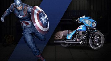 Moto Harley-Davidson inspirada em herói da Marvel - Foto: Divulgação