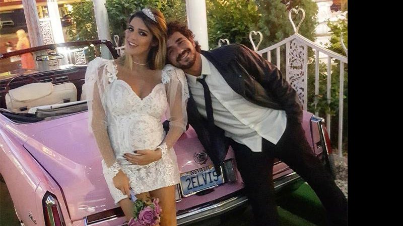 Rafa Brites e Felipe Andreoli comemoraram os cinco anos de casados - Foto: Reprodução/ Instagram