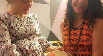 Vitória Frate com a sogra, a atriz Lucélia Santos - Foto: Reprodução/ Instagram