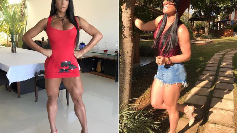 Graciele Lacerda exibe corpo musculoso no Instagram e é compara a Gracyanne Barbosa - Foto: Reprodução/ Instagram