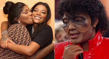 Mãe de Ludmilla, Silvana elogiou apresentação da filha como Michael Jackson e desabafou na web - Foto: Reprodução/ Instagram e TV Globo