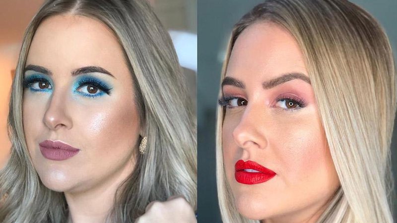 Patrícia Leitte postou antes e depois para mostrar resultado de procedimentos de beleza - Foto: Reprodução/ Instagram