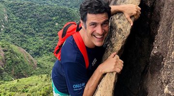 Mateus Solano assusta seguidores ao postar foto em escalada: “Sai daí, menino!” - Foto: Reprodução/Instagram