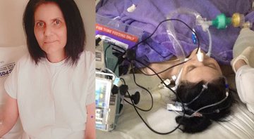 Viúva de Chico Anysio ficou no hospital por cerca de dois meses para tratar complicações da doença - Reprodução/Instagram/@malgadipaula.veg