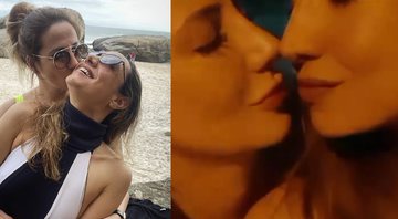 A atriz e Amanda estão namorando desde julho - Reprodução / Instagram @amandalabrego