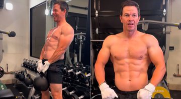 Mark Wahlberg recebeu elogios ao exibir corpo sarado - Foto: Reprodução/ Instagram@markwahlberg