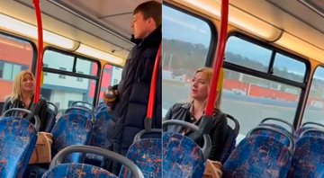 Mulher impediu homem de sentar ao lado dela em ônibus vazio - Foto: Reprodução/ TikTok@ceowally