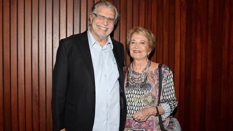 Tarcísio Meira e Glória Menezes: ator morreu em agosto passado - Foto: Reprodução / Instagram