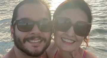 Túlio Gadêlha ao lado de Fátima Bernardes: 5 anos de namoro - Foto: Reprodução / Instagram