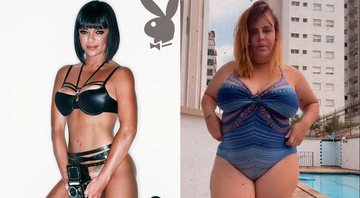 Valentina Francavilla mostrou o corpo após engordar - Foto: Divulgação/ Playboy e Instagram@valentinafrancavilla
